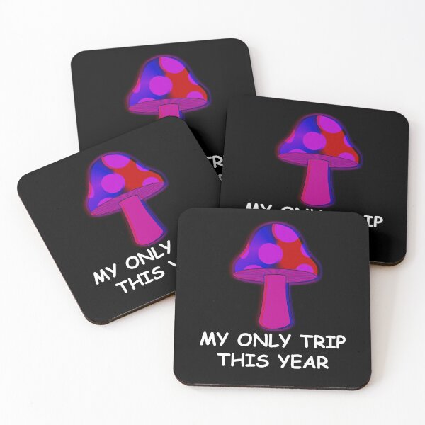 Item preview, Mushroom only trip white letters designed and sold by oxoxoxo.