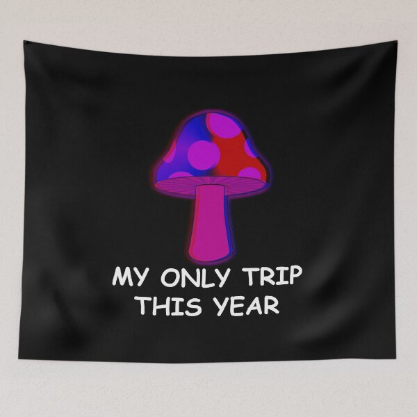 Item preview, Mushroom only trip white letters designed and sold by oxoxoxo.