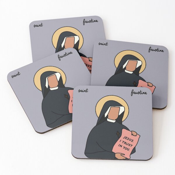 Item preview, Saint Faustina designed and sold by KMumey Designs.