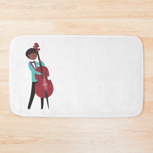 Item preview, Contrabass player designed and sold by withlovefrom.
