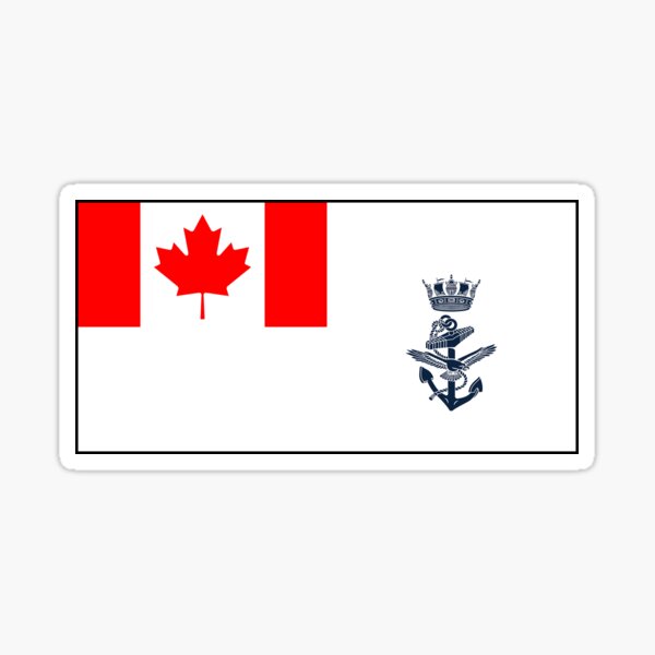 Item preview, Royal Canadian Navy Ensign Gifts, Stickers & Products designed and sold by mpodger.