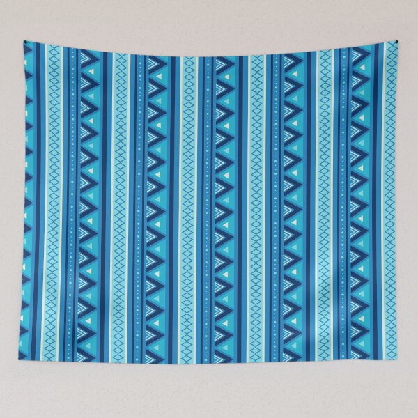 Item preview, Modern Southwestern Geometric, Blue & Turquoise designed and sold by Marymarice.