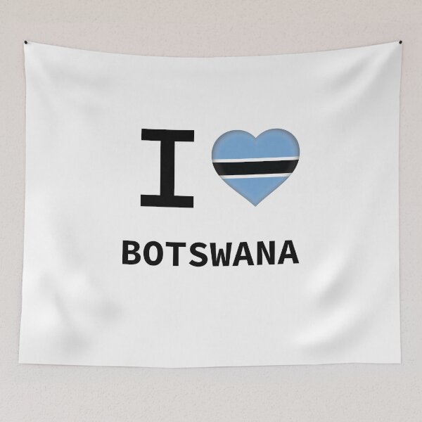 Item preview, I HEART BOTSWANA designed and sold by Mxdesign888.