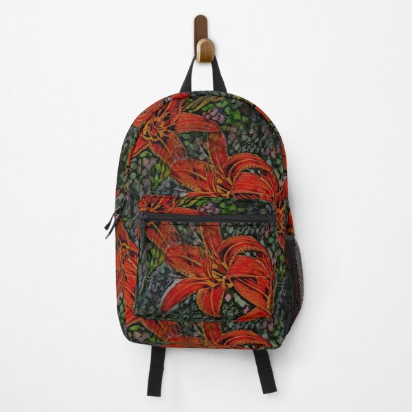 Nightblooming Daylily Flowers Backpack