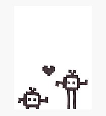 Robot Love Photographic Print