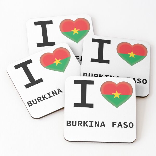 Item preview, I HEART BURKINA FASO designed and sold by Mxdesign888.