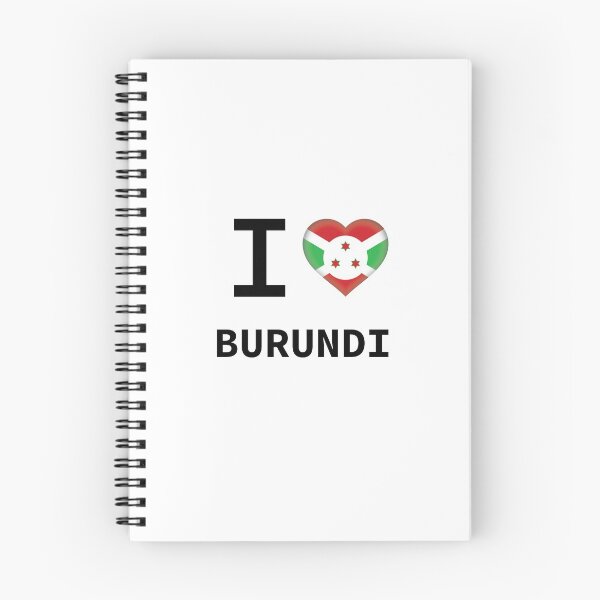Item preview, I HEART BURUNDI designed and sold by Mxdesign888.