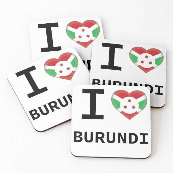 Item preview, I HEART BURUNDI designed and sold by Mxdesign888.