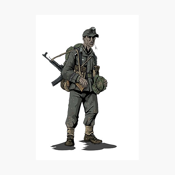Military guns rifle AK47 HK416 RPG SCAR-L RPG MG42 M1 M4A1 WW2 Poster Map