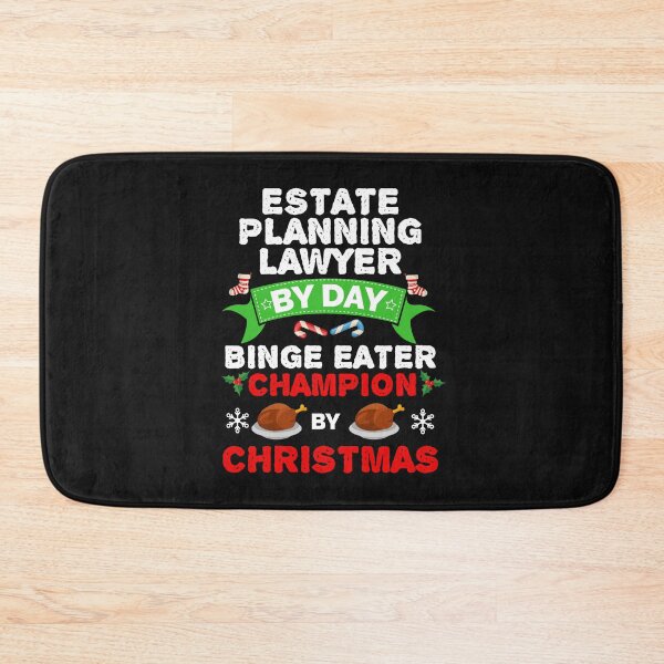 Item preview, Estate Planning Lawyer by day Binge Eater by Christmas Xmas designed and sold by losttribe.