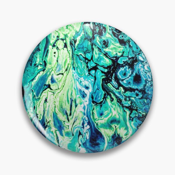 Item preview, Iguana Swirls - Paint Pour Art - Unique and Vibrant Modern Home Decor for enhancing the living room, bedroom, dorm room, office or interior. Digitally manipulated acrylic painting. designed and sold by cherdoodles.