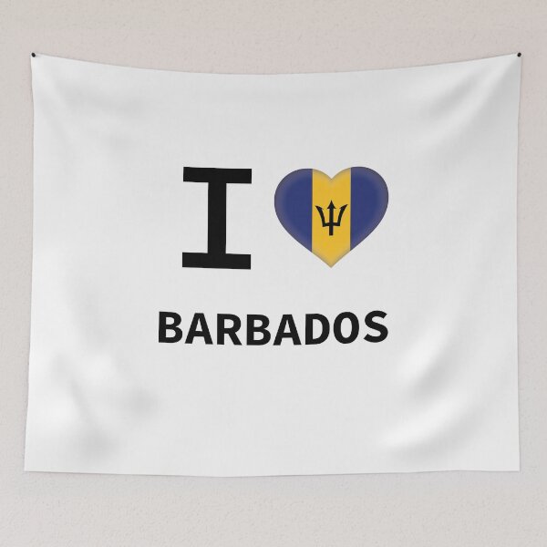 Item preview, I HEART BARBADOS designed and sold by Mxdesign888.