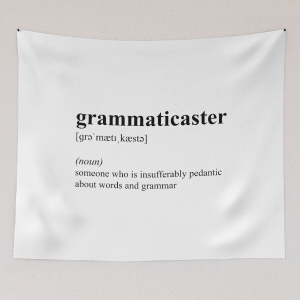 Item preview, Grammaticaster Funny Definiton Grammar designed and sold by JustCreativity.