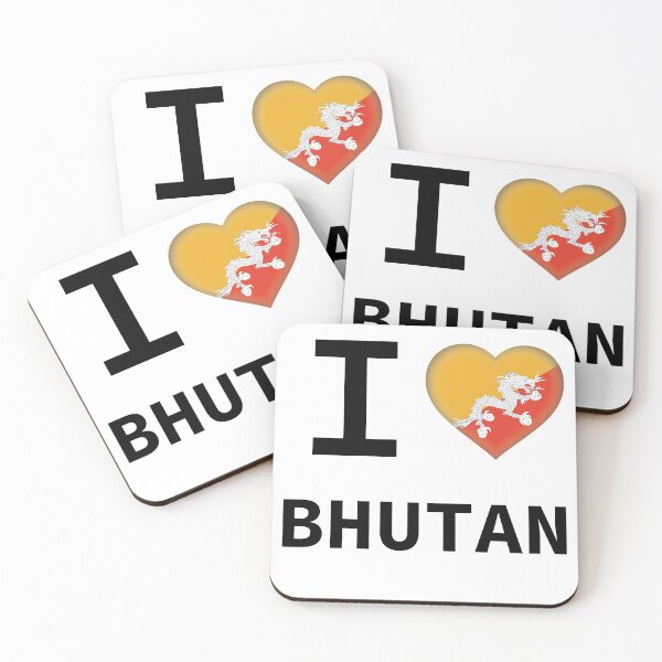 Item preview, I HEART BHUTAN designed and sold by Mxdesign888.