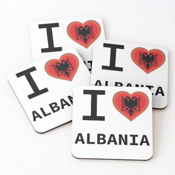 Item preview, I HEART ALBANIA designed and sold by Mxdesign888.