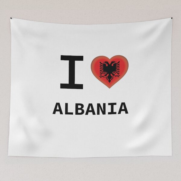 Item preview, I HEART ALBANIA designed and sold by Mxdesign888.