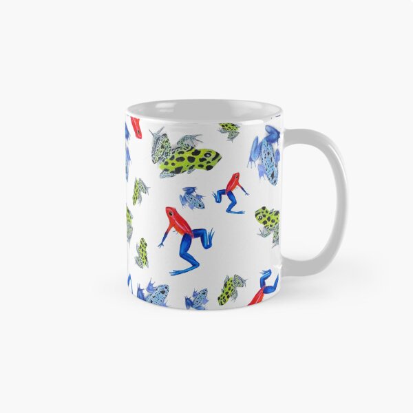 Aperçu de l'œuvre Poison Dart Frog Scatter Print créée et vendue par ErinKArtist.