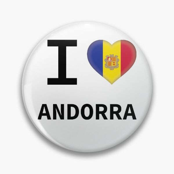 Item preview, I HEART ANDORRA designed and sold by Mxdesign888.