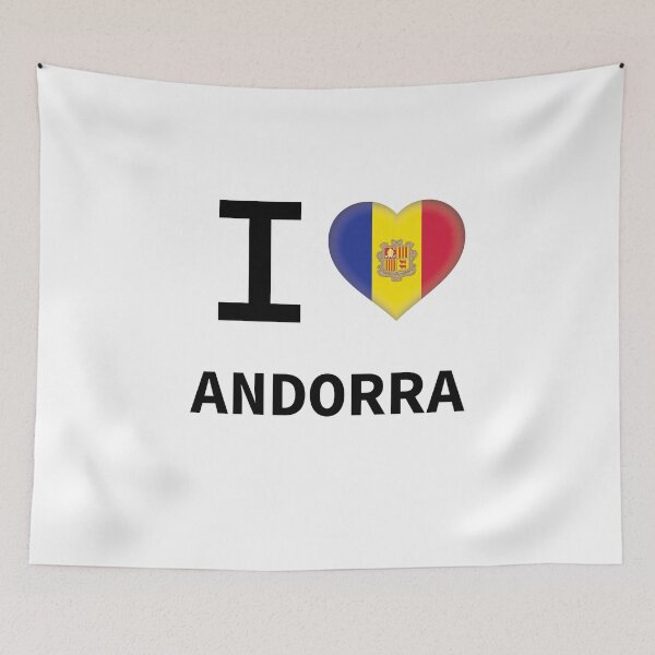 Item preview, I HEART ANDORRA designed and sold by Mxdesign888.
