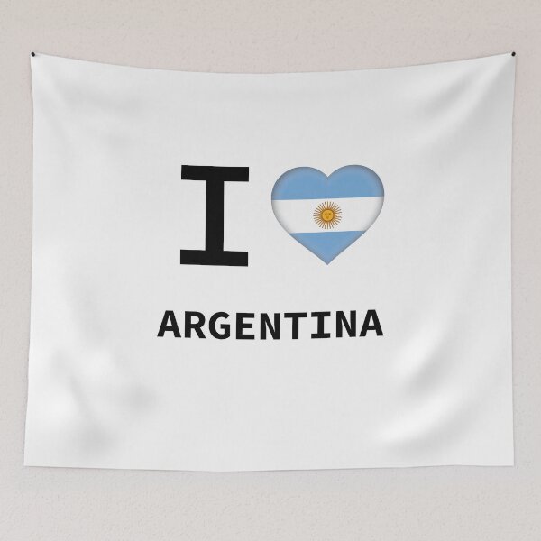 Item preview, I HEART ARGENTINA designed and sold by Mxdesign888.