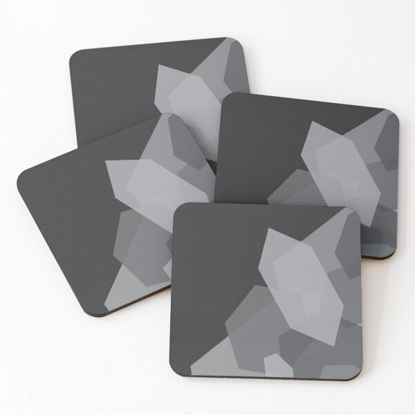 Item preview, Gray Geometric Abstract Pattern designed and sold by Brushedinbold.