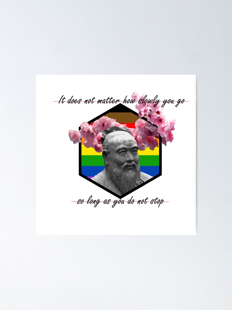 Confucius Lgbt Lgbt Collection Poster By Mcimc Redbubble 2289