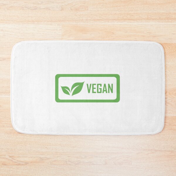 Item preview, Vegan with green leaves for organic Vegetarian friendly diet- Universal vegetarian symbol designed and sold by Shawlin Islam.