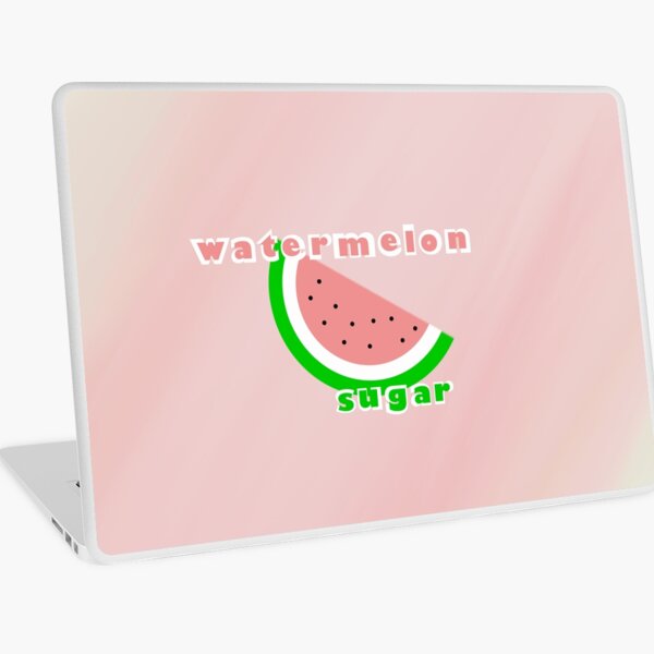 Watermelon Sugar Laptop Skins Redbubble - watermelon sugar roblox id code