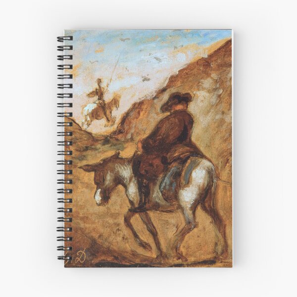 Item preview,  Don Quixote and Sancho Panza by Honoré Daumier designed and sold by Amanda1775.