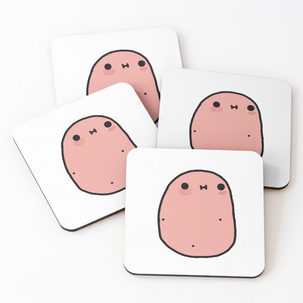 Item preview, Cute, pink Kawaii potato! designed and sold by HI-design.