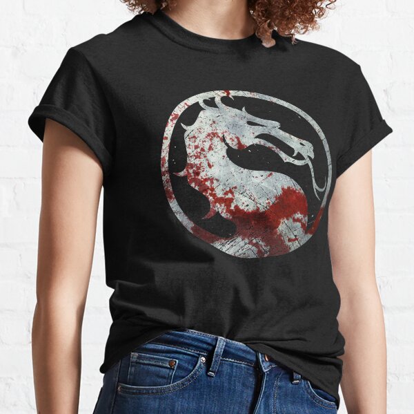 Mortal Kombat - Vintage Silver Classic T-Shirt