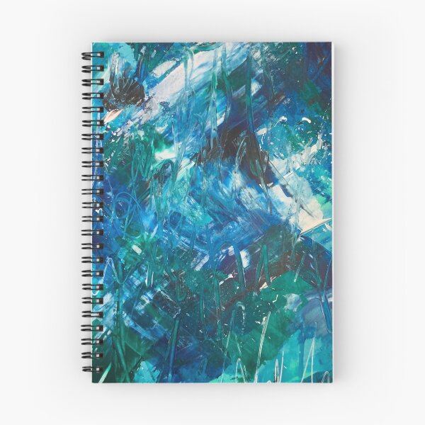 Item preview, Layers of Blue Painting designed and sold by CheyanneBert.