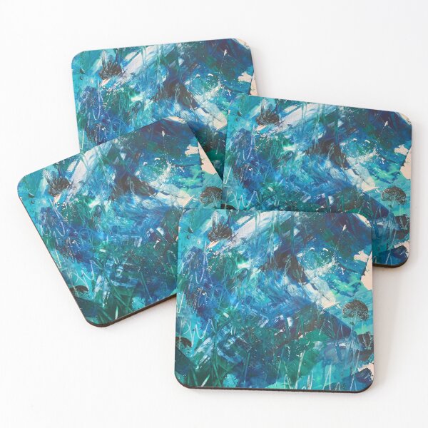 Item preview, Layers of Blue Painting designed and sold by CheyanneBert.