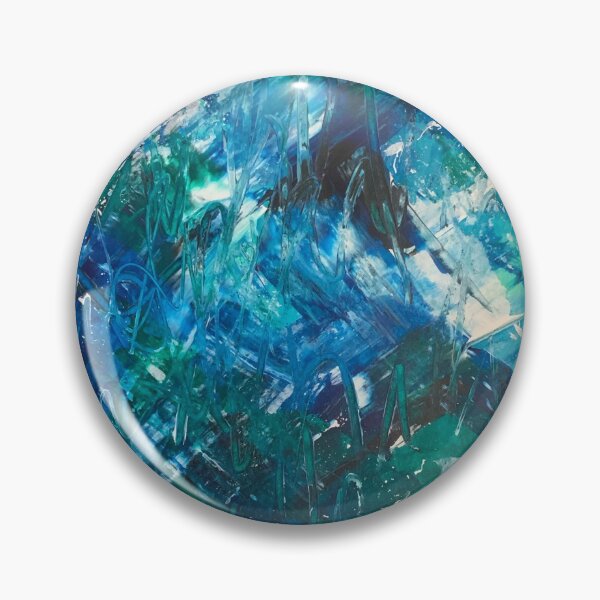 Item preview, Layers of Blue Painting designed and sold by CheyanneBert.