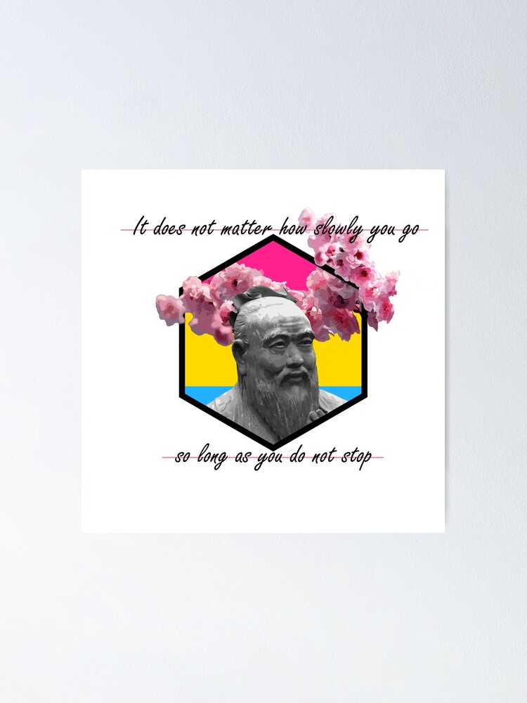 Confucius Pansexual Lgbt Collection Poster By Mcimc Redbubble 2897