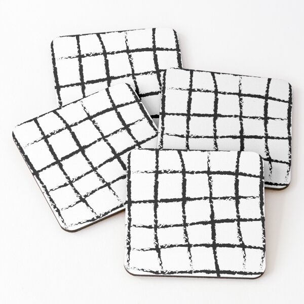 Item preview, Black and white check pattern design designed and sold by flyersarena.