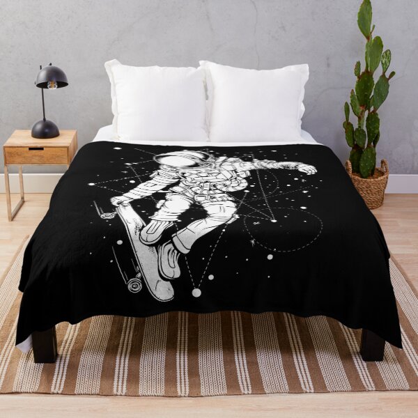 Item preview, Skateboarding Astronaut in Space designed and sold by CrystalCrush.