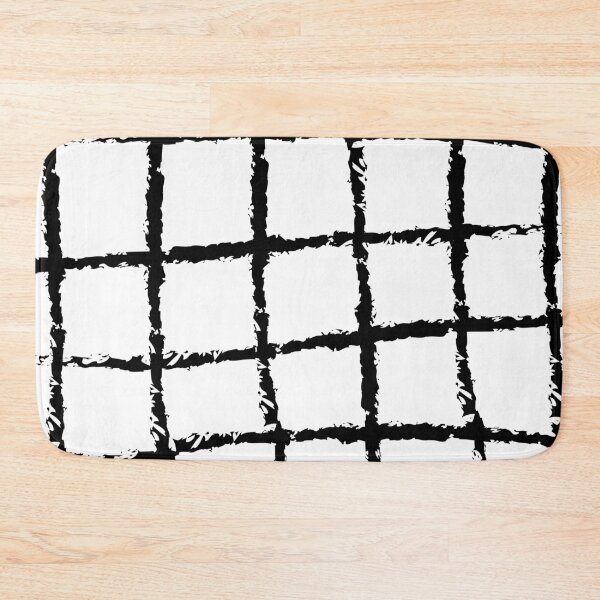 Item preview, Black and white check pattern design designed and sold by flyersarena.
