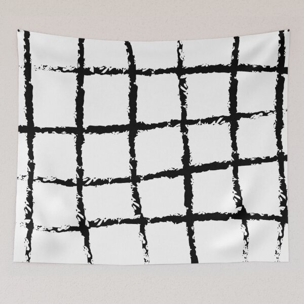 Item preview, Black and white check pattern design designed and sold by flyersarena.