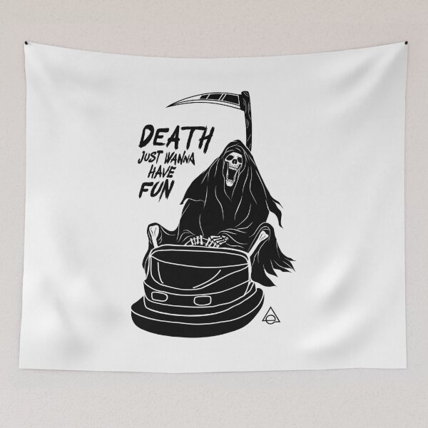 Item preview, Death just wanna have fun designed and sold by Eluviate.