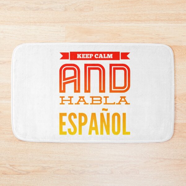 Item preview, Keep Calm and habla Espanol! Spanish fans! designed and sold by missmarylin.
