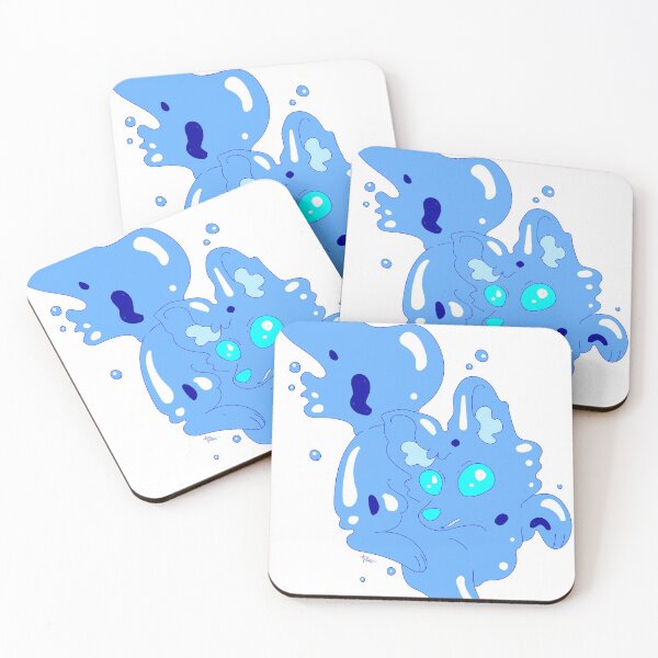 Item preview, Water Fox Elemental designed and sold by AnnaValdezArt.