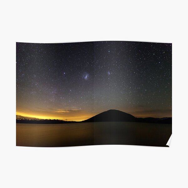 "Sky of Solitude" ∞ Lake Somerset, QLD - Australia Poster