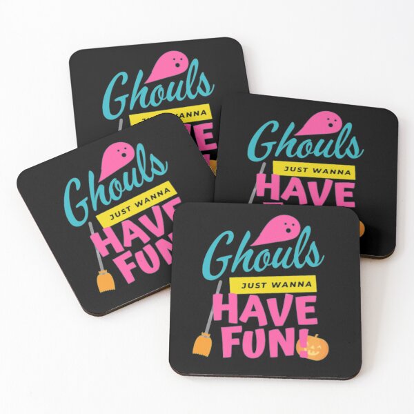 Artikelvorschau, Ghouls Just Wanna Have Fun Halloween-Druck entworfen und verkauft von kirstenovich.