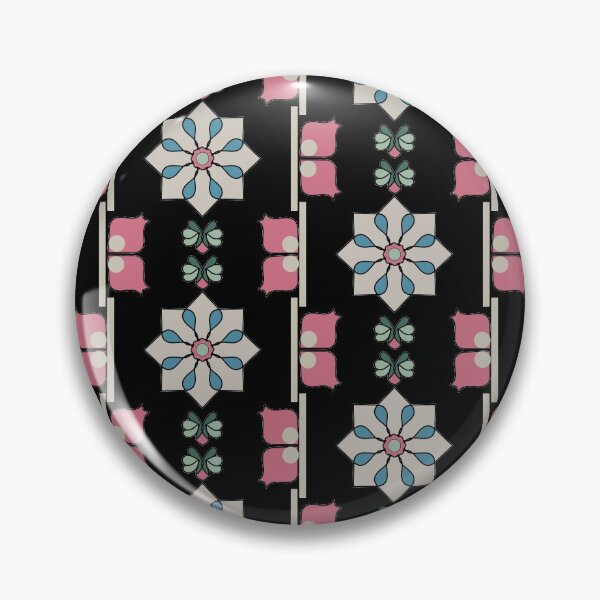 Item preview, Squared & Zoned - Batik Black designed and sold by BumbleChynxBee.