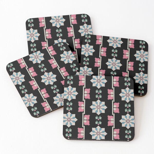 Item preview, Squared & Zoned - Batik Black designed and sold by BumbleChynxBee.