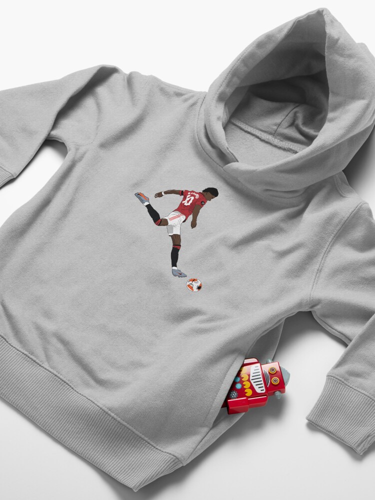 Alternate view of Marcus Rashford MUFC Toddler Pullover Hoodie