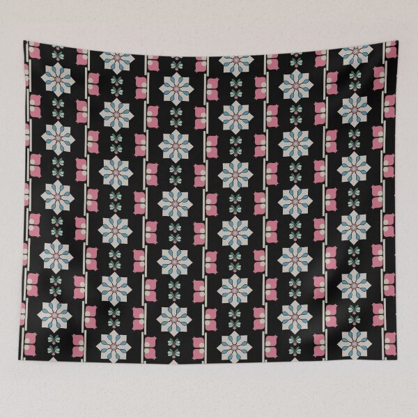 Item preview, Squared & Zoned - Batik Black designed and sold by BumbleChynxBee.