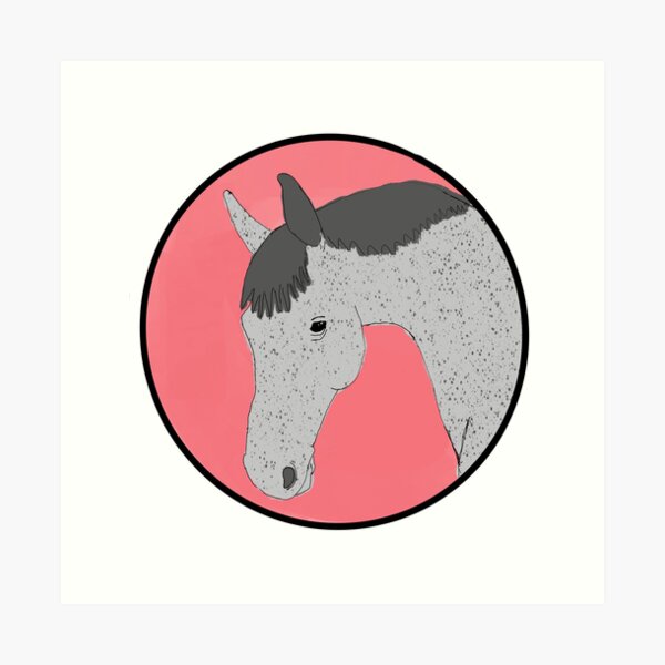 Item preview, Flea Bitten Grey Horse designed and sold by lilycm44.