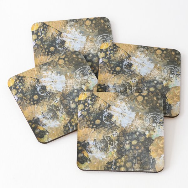 Item preview, Gold and Black Painting designed and sold by CheyanneBert.